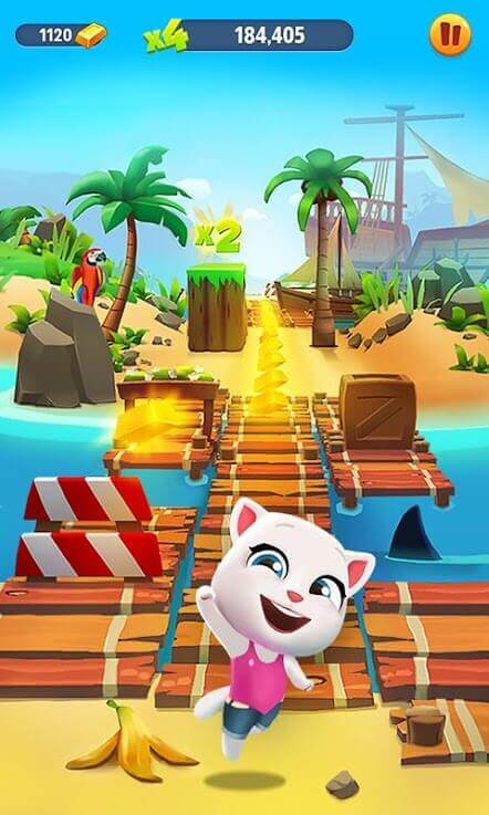 Screenshot Talking Tom Gold Run APK