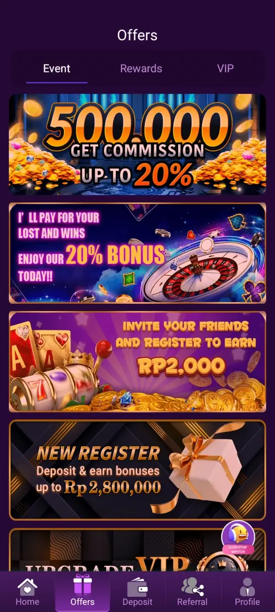 Screenshot Nusabet88 APK v1.0 untuk Game Kartu yang Ringan