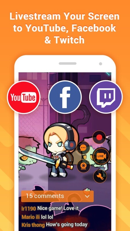 Screenshot DU Recorder APK v2.4.8.4 untuk Android