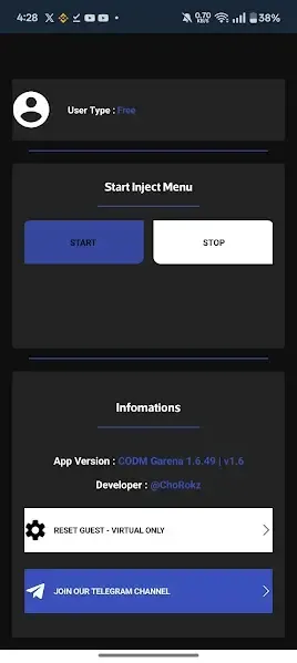 Screenshot Chorok Injector APK