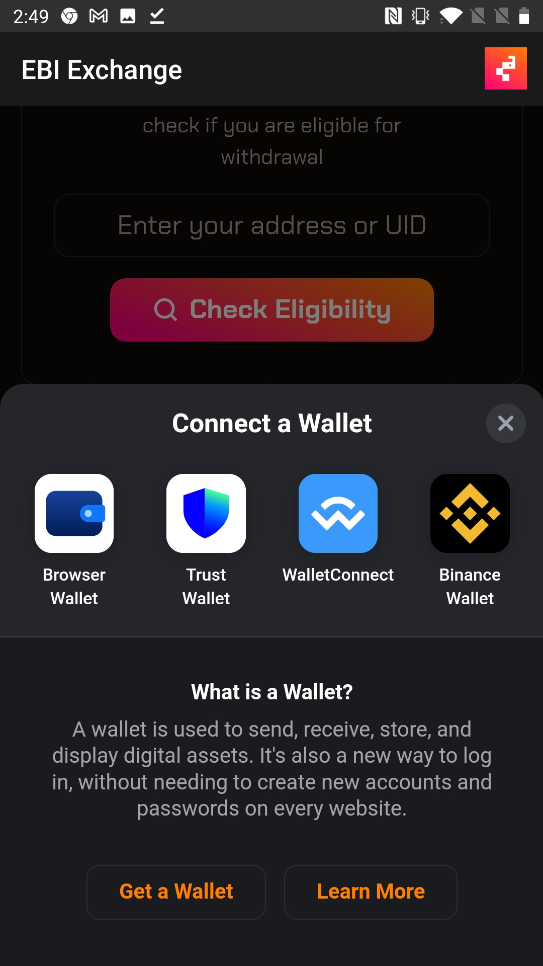 Screenshot EBI Exchange APK v5.6