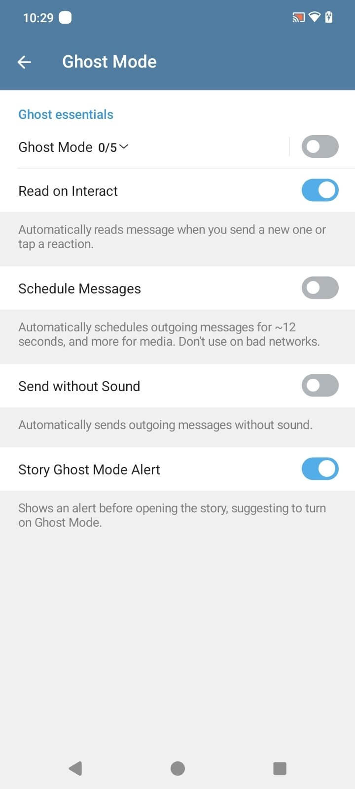 Screenshot Ayugram APK
