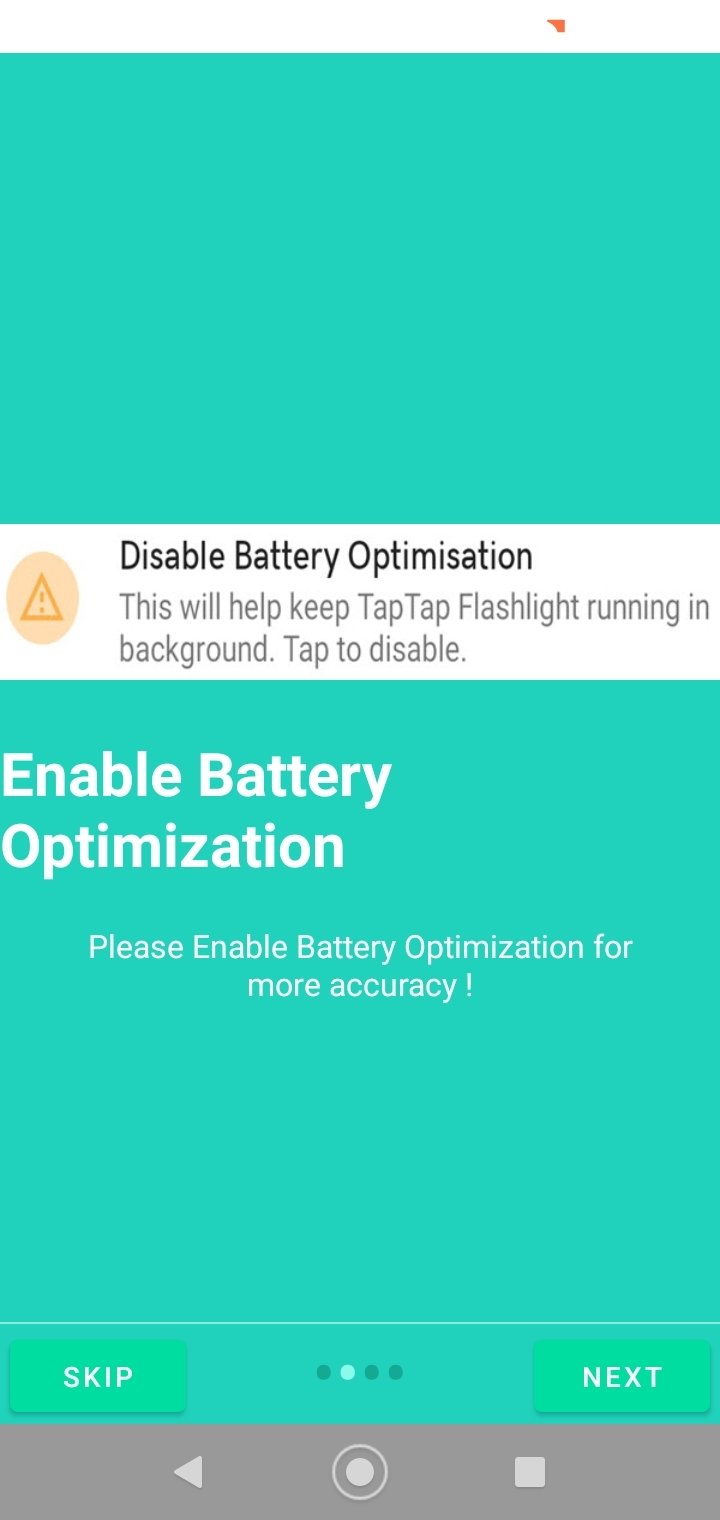 Screenshot Tap Tap Flashlight APK