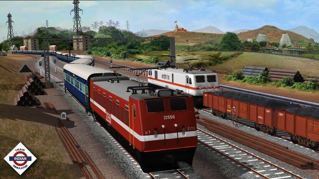 Screenshot Indian Train Simulator APK