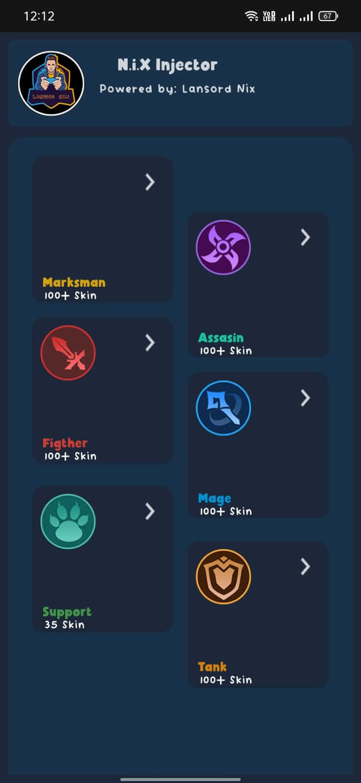 Screenshot NiX Injector APK v2.29 untuk Android