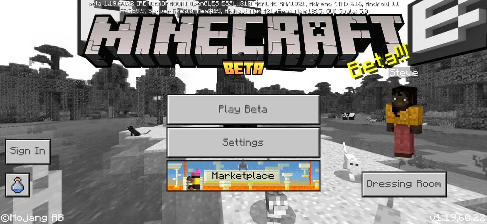 Screenshot Minecraft Java Edition APK