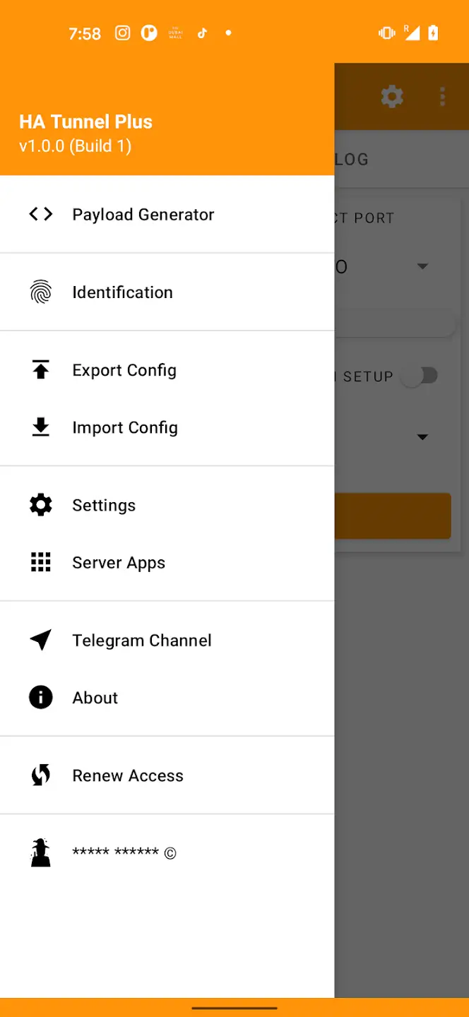 Screenshot HA Tunnel Plus APK v1.5.6