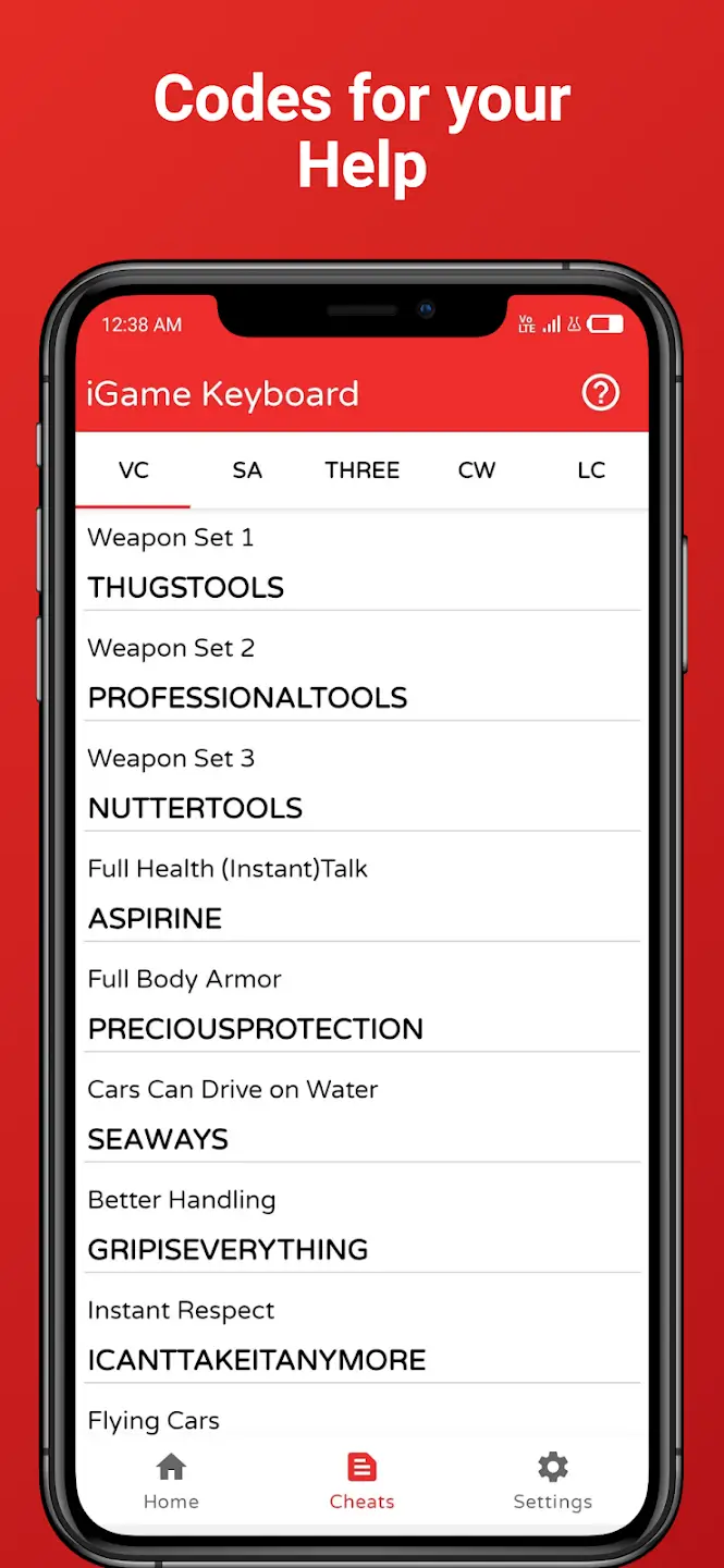 Screenshot iGame Keyboard APK