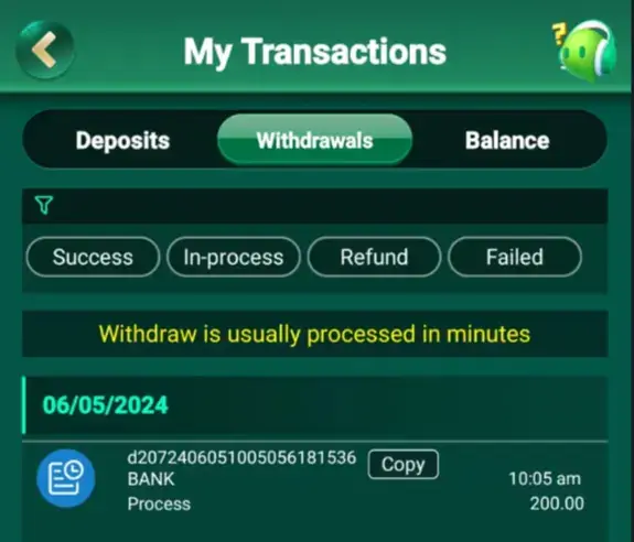 Screenshot BET 213 APK