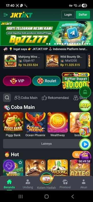 Screenshot JKT JKT APK