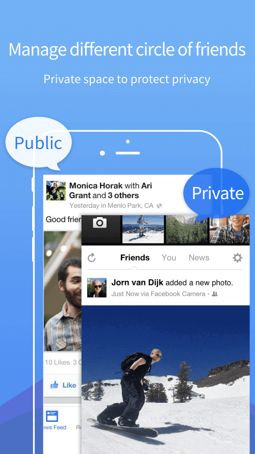Screenshot Dual Space Pro APK 3.1.1