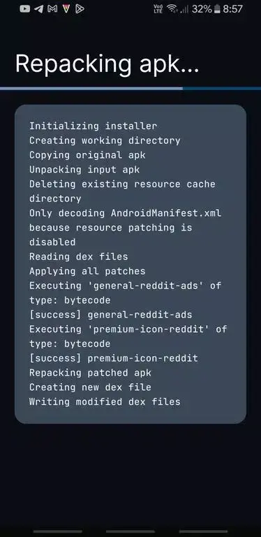Screenshot ReVanced Manager APK 2.4.0
