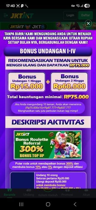 Screenshot JKT JKT APK
