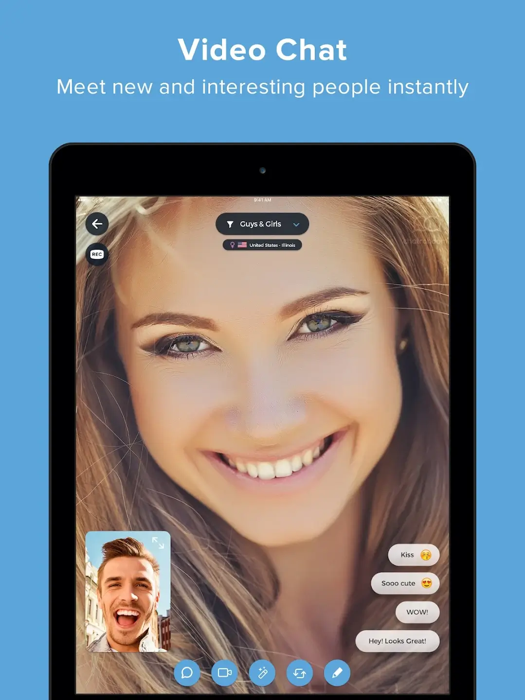 Screenshot Chatrandom APK 3.7.5