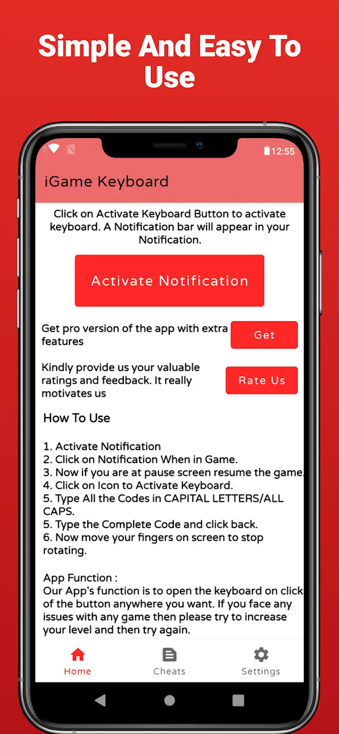 Screenshot iGame Keyboard APK