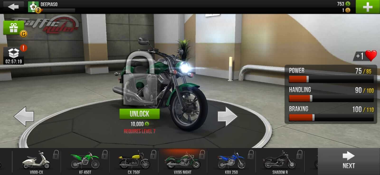 Screenshot Traffic Rider APK v2.11