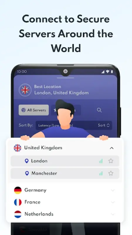 Screenshot PrivadoVPN APK