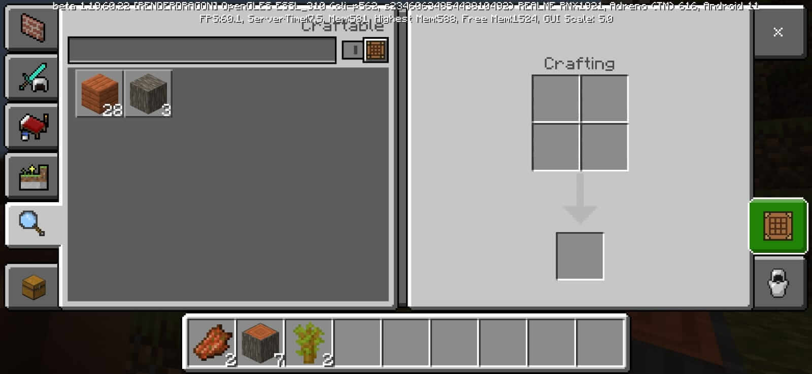 Screenshot Minecraft Java Edition APK