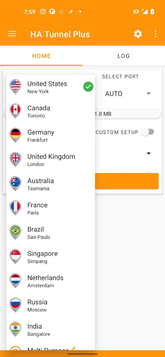 Screenshot HA Tunnel Plus APK v1.5.6