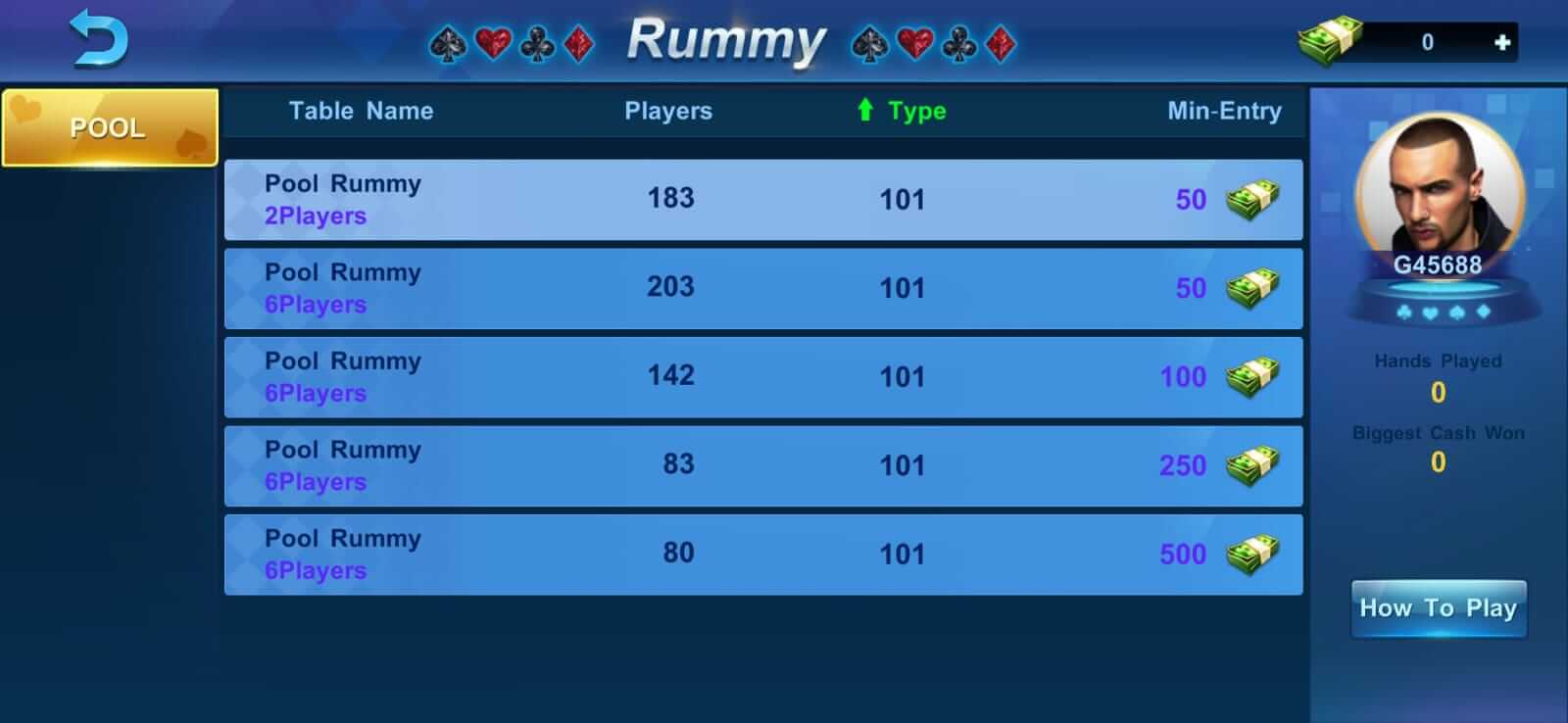 Screenshot Mojoo Poker Pool APK