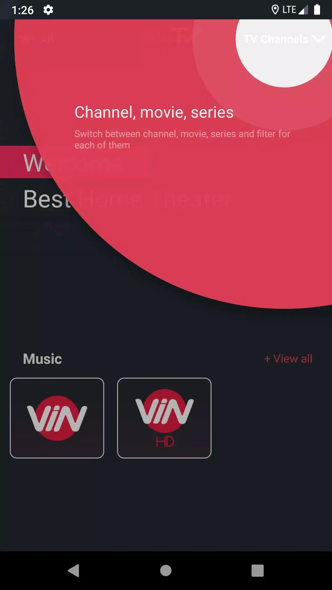 Screenshot MyTV+ APK