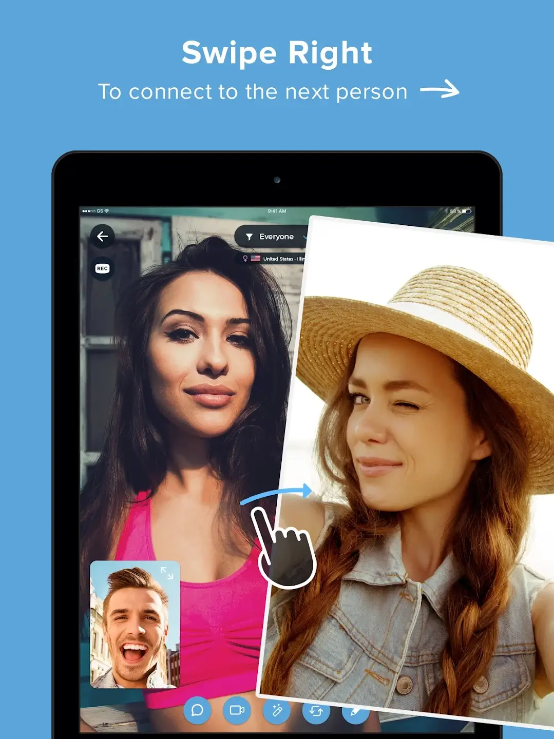 Screenshot Chatrandom APK 3.7.5