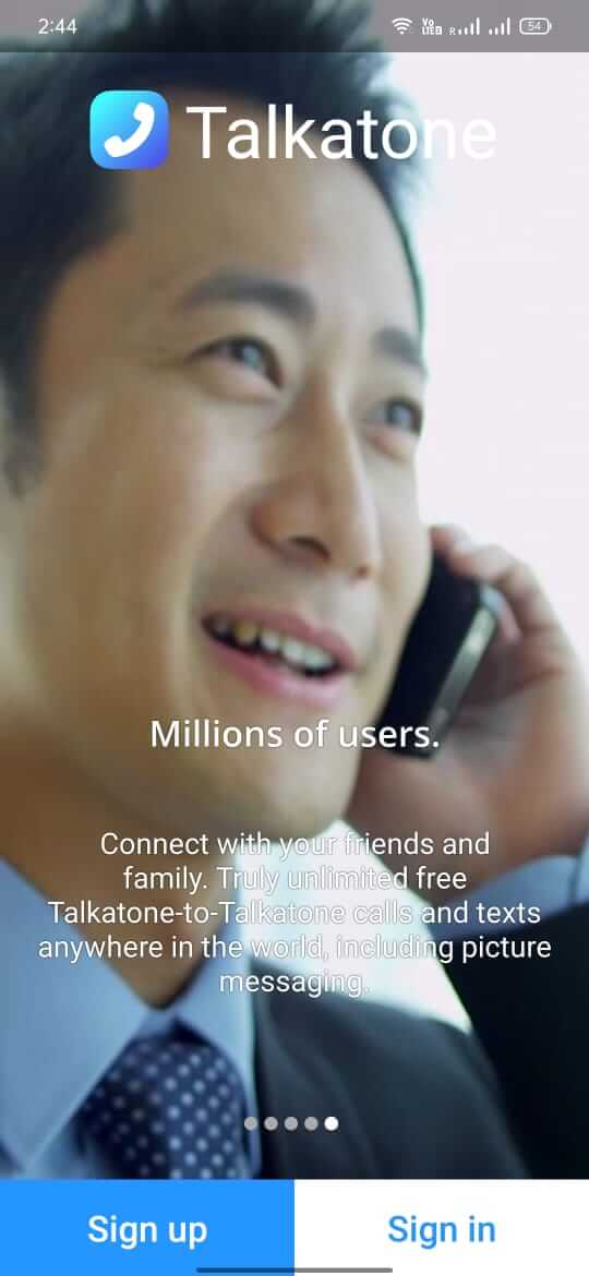 Screenshot Talkatone APK Download Gratis untuk Telepon dan SMS via Internet