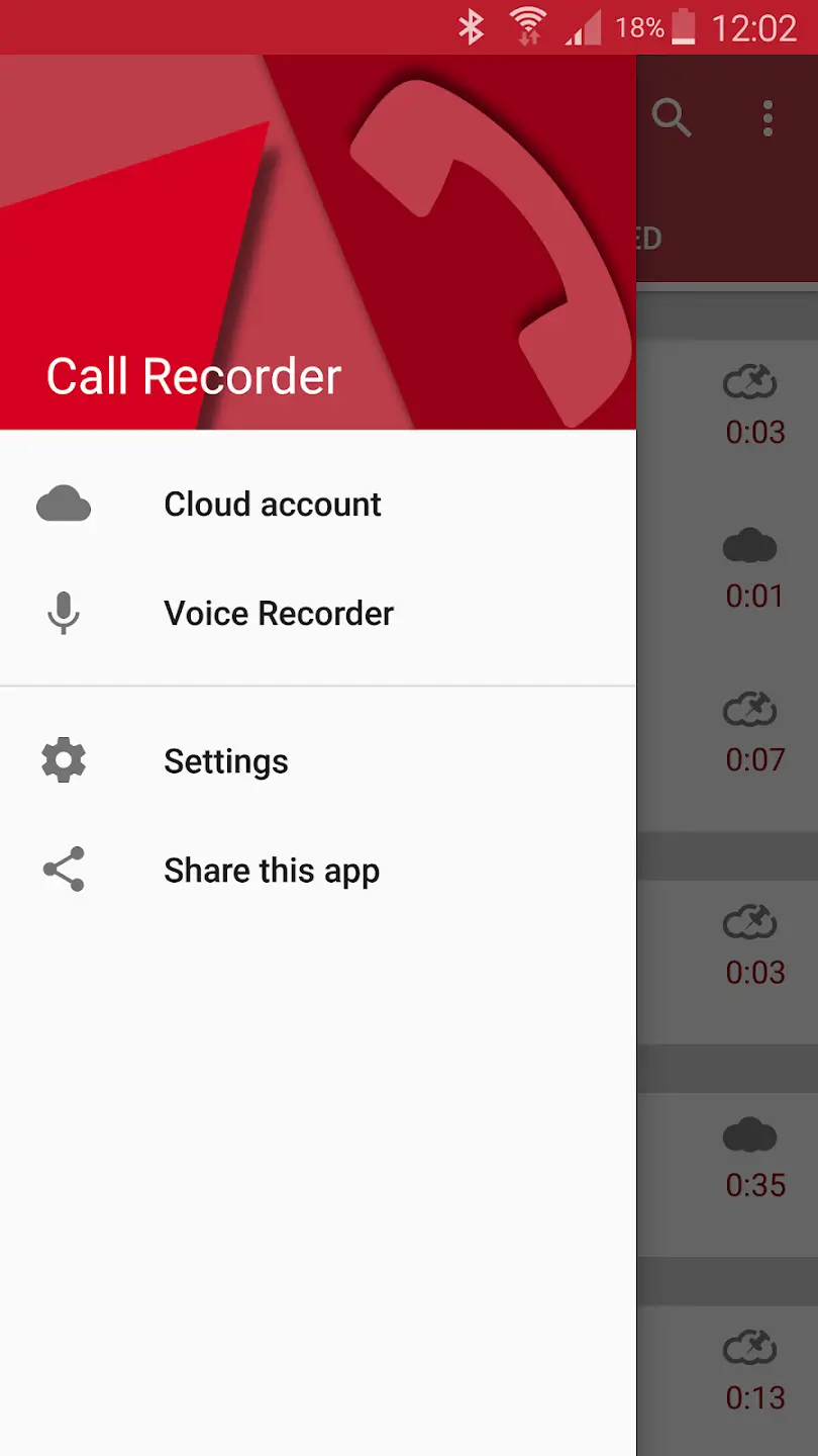 Screenshot Automatic Call Recorder APK