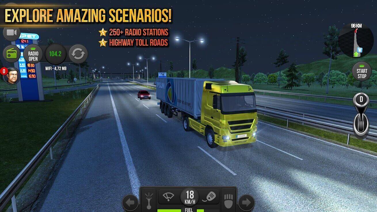 Screenshot Truck Simulator 2018: Europe APK