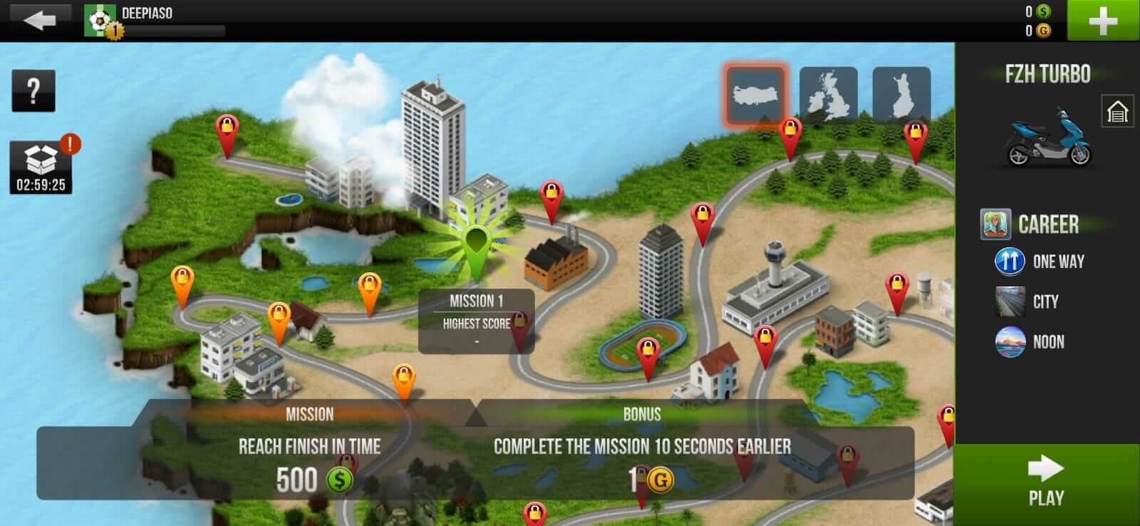 Screenshot Traffic Rider APK v2.11