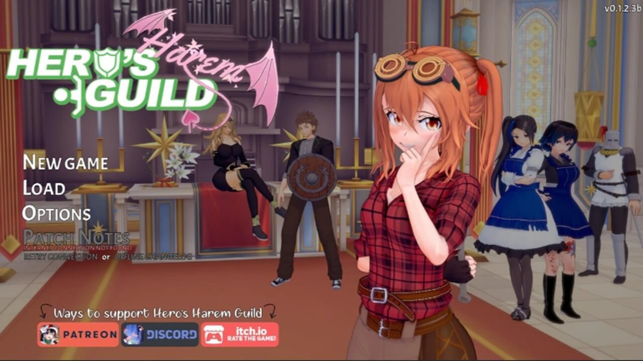 Screenshot Hero's Harem Guild APK