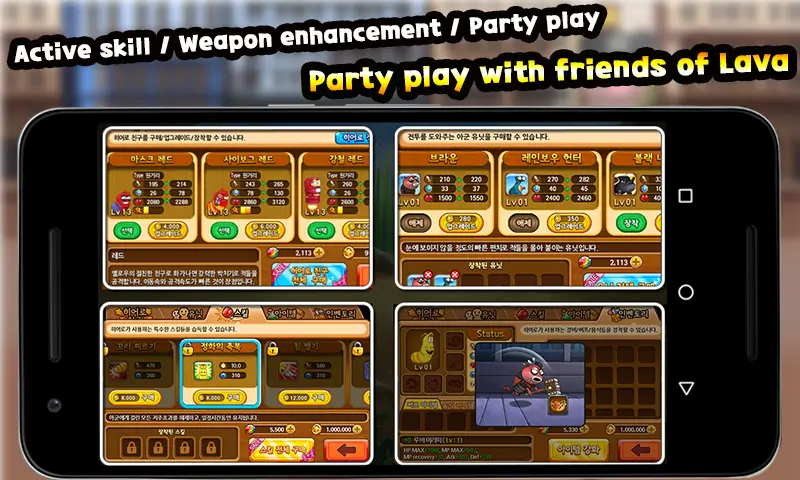 Screenshot Larva Heroes: Lavengers APK