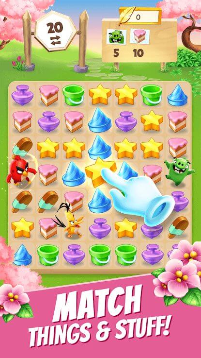 Screenshot Angry Birds Match 3 APK v9.6.0