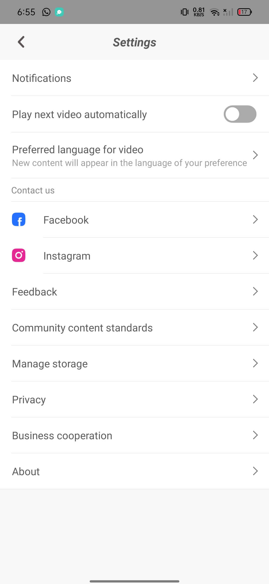 Screenshot Zili APK