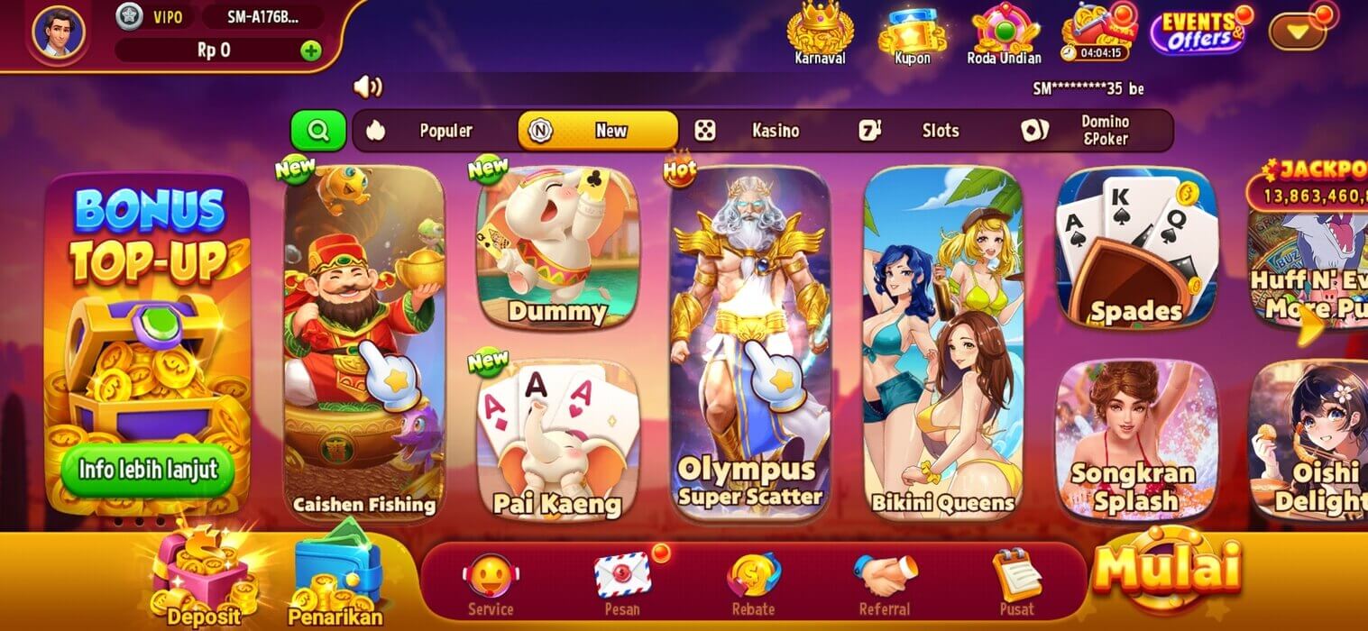 Screenshot CV777 APK