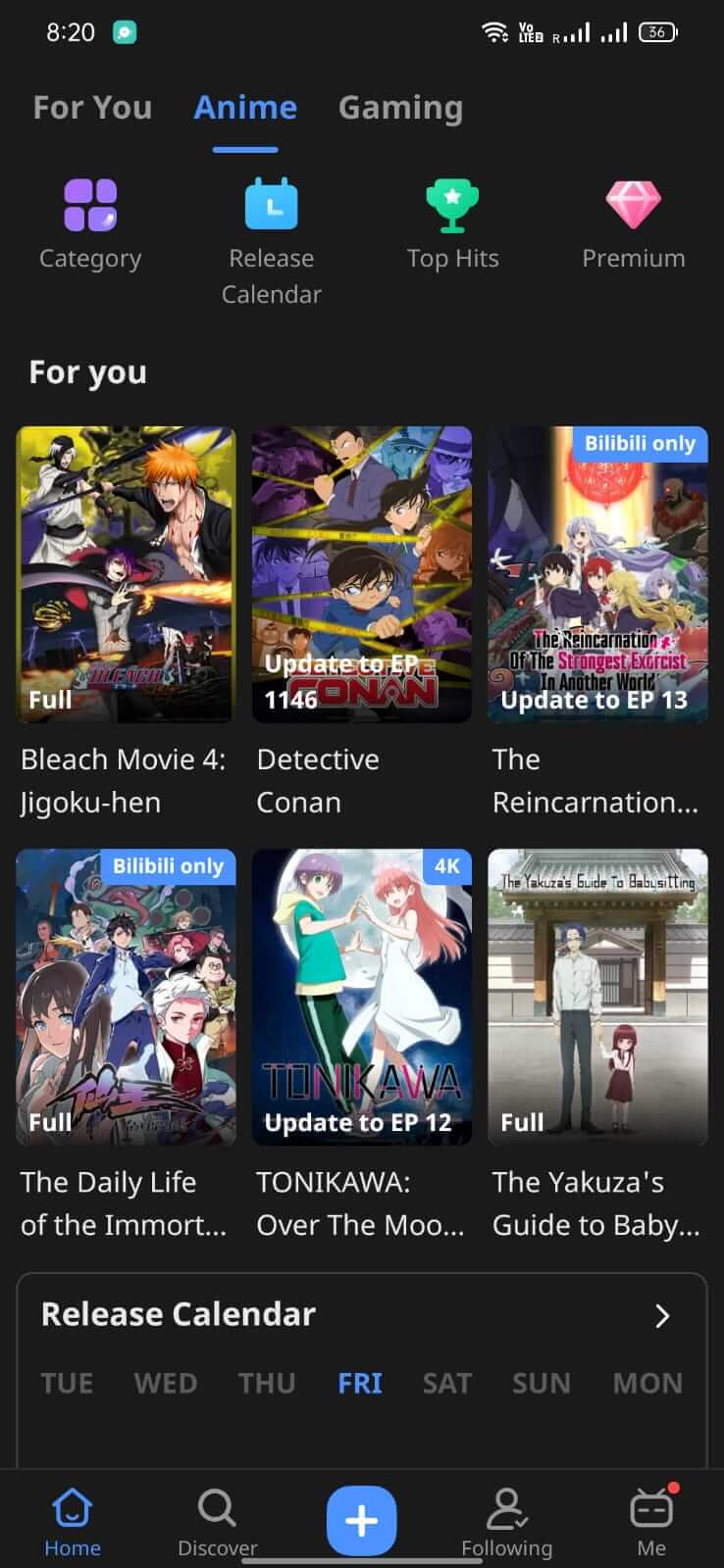 Screenshot Bstation APK (Anime Streaming)