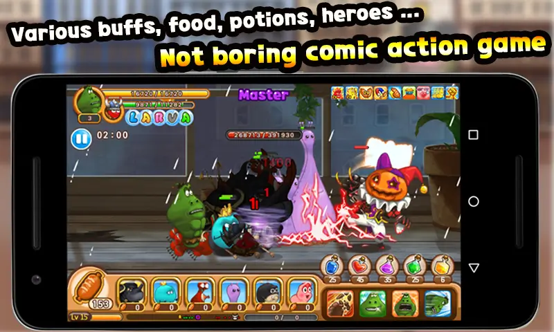 Screenshot Larva Heroes: Lavengers APK