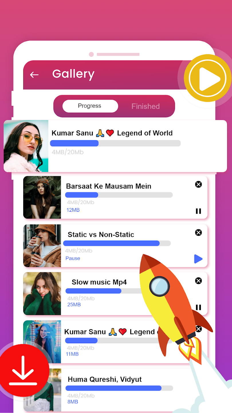 Screenshot Y2Mate APK v2.9 - Unduh Video YouTube di Android
