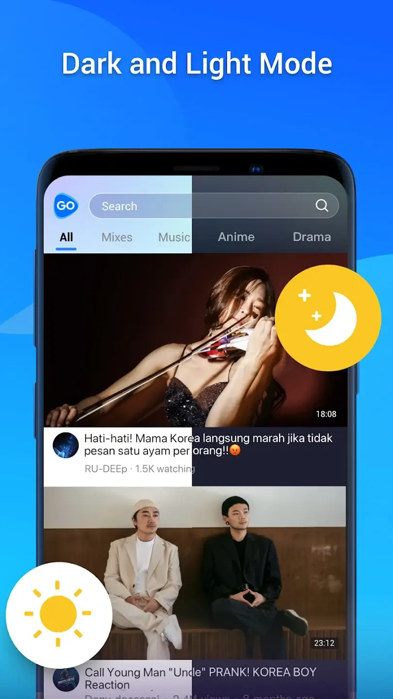 Screenshot GoTube APK untuk Android