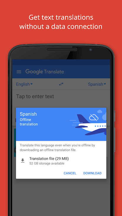 Screenshot Google Translate APK
