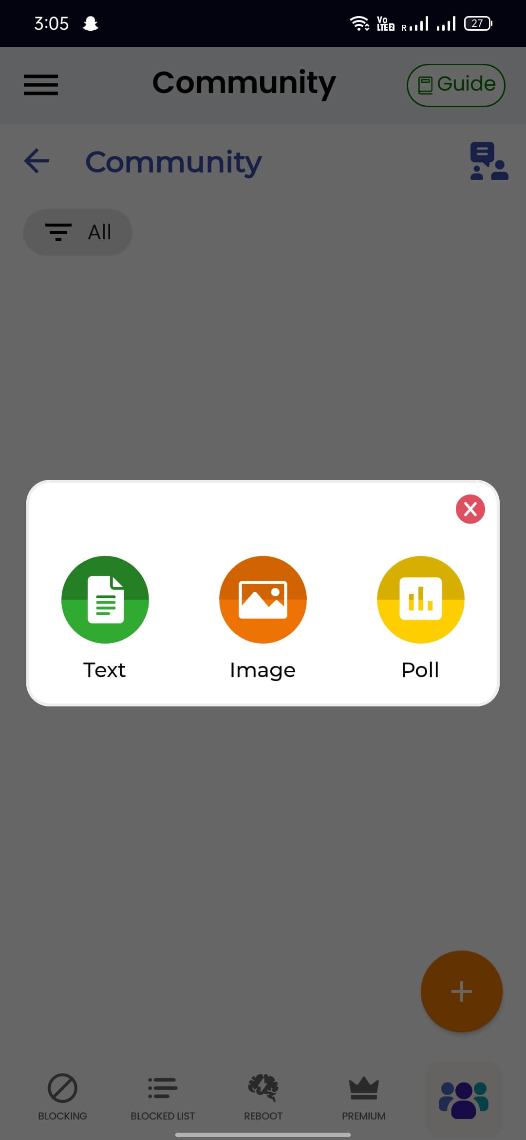 Screenshot BlockerX APK 4.9.27 untuk Blokir Konten Mengganggu