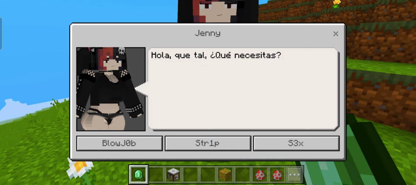Screenshot Minecraft Jenny APK