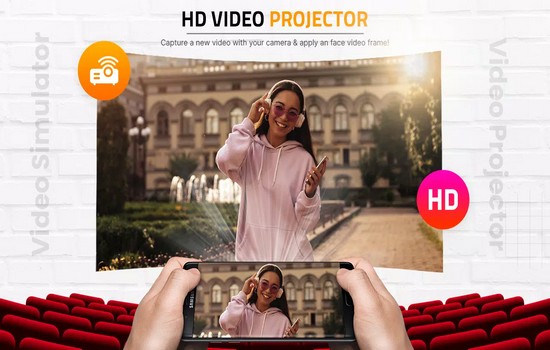 Screenshot Flashlight Video Projector APK