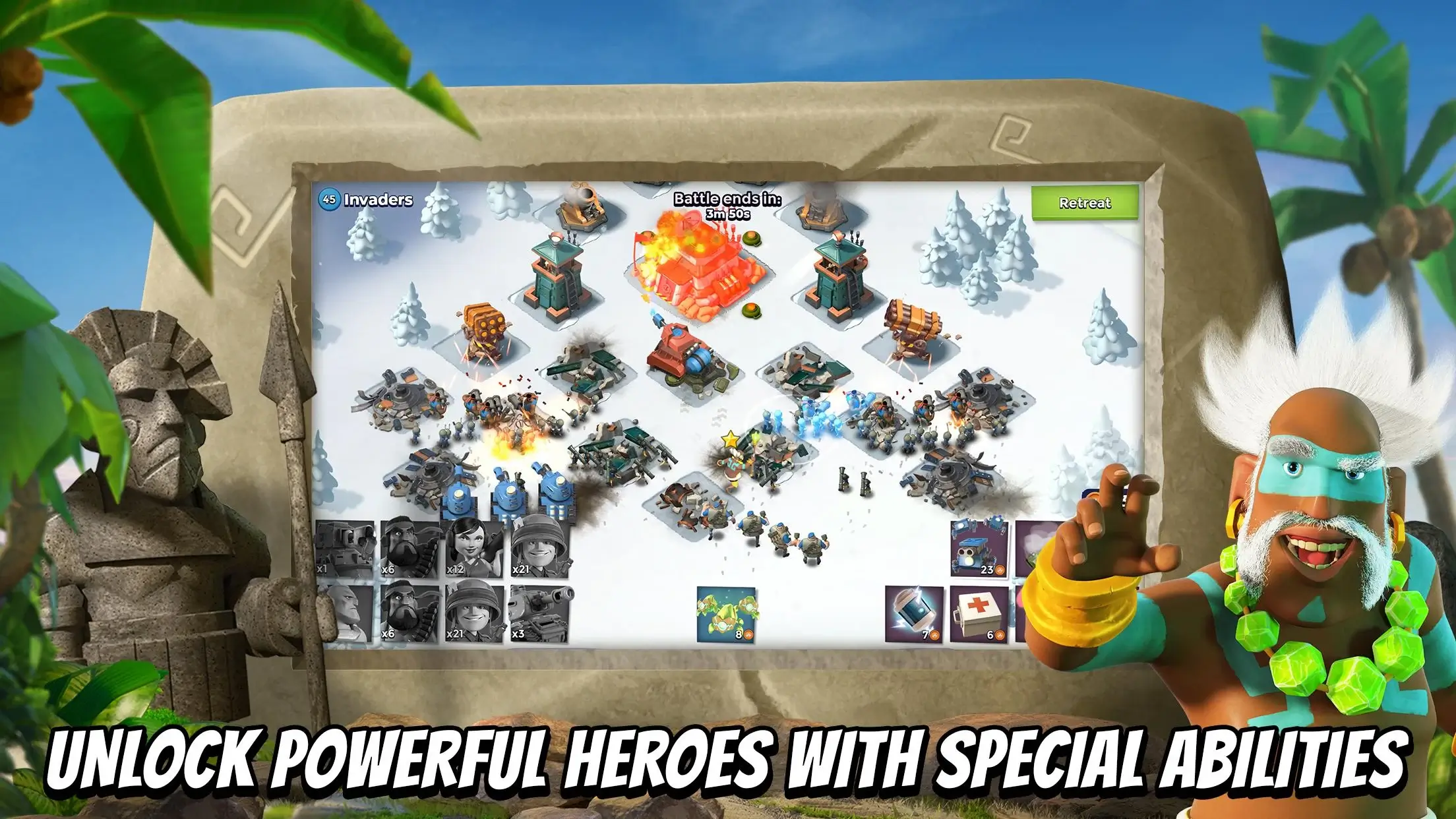 Screenshot Boom Beach APK