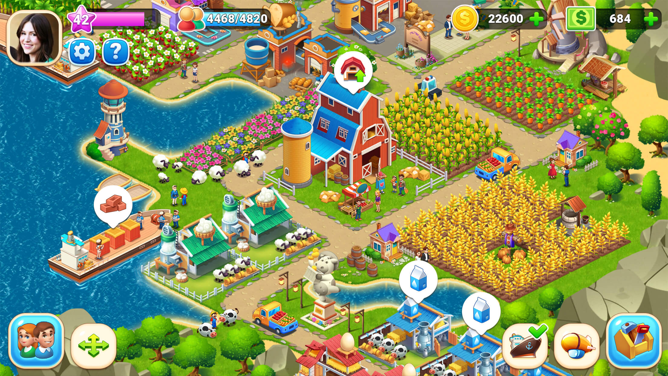 Screenshot Farm City APK