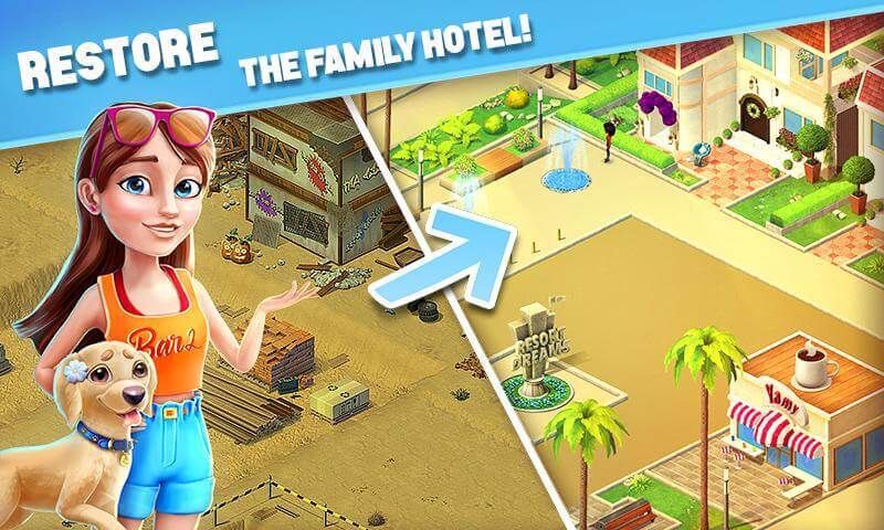 Screenshot Resort Hotel APK v2.1.0