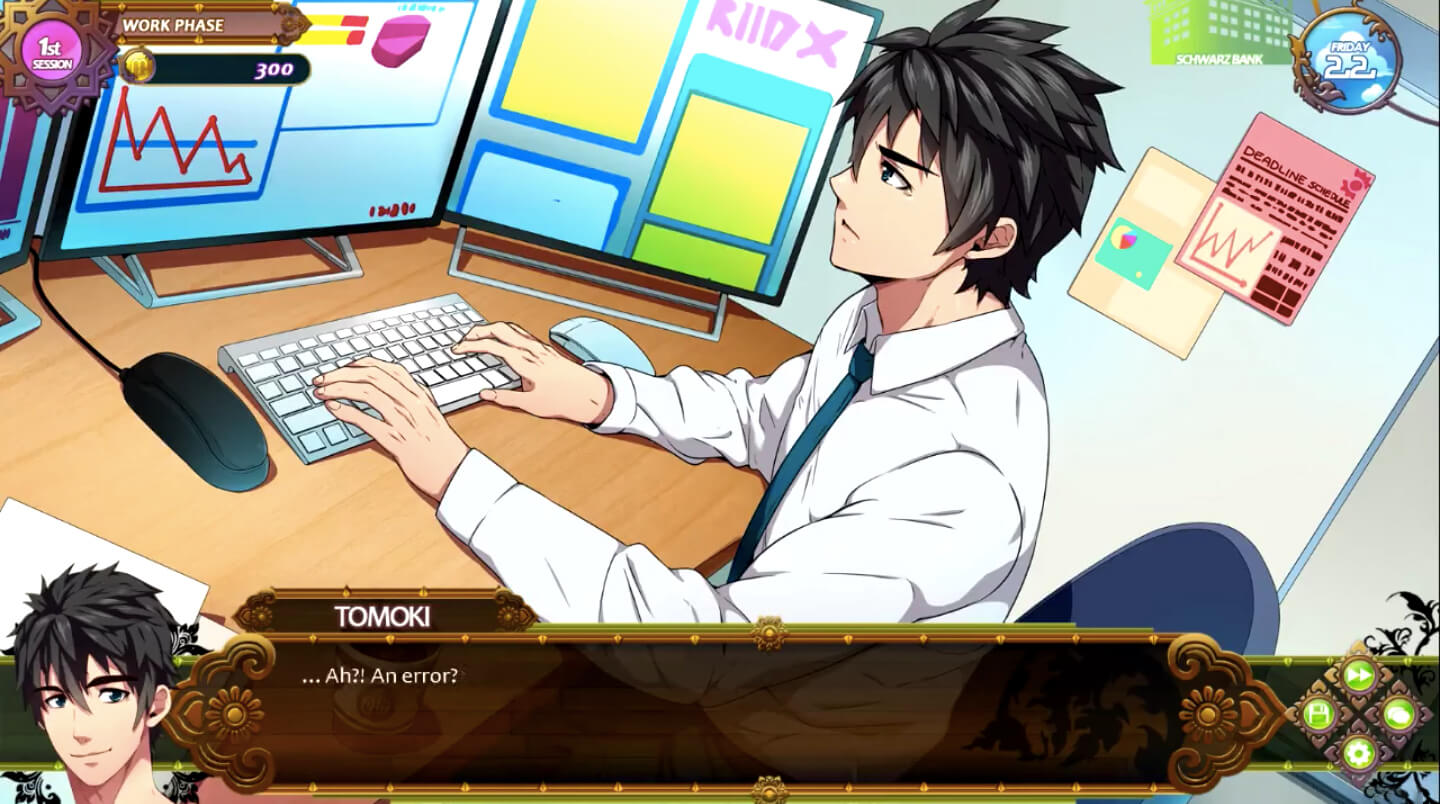 Screenshot Full Service APK v1.38: Visual Novel Seru dengan Pilihan Cerita