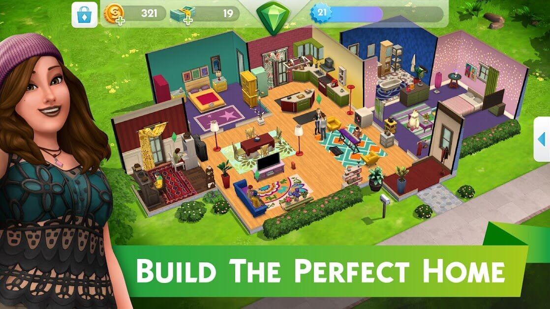 Screenshot The Sims Mobile APK v52.0.0.164239