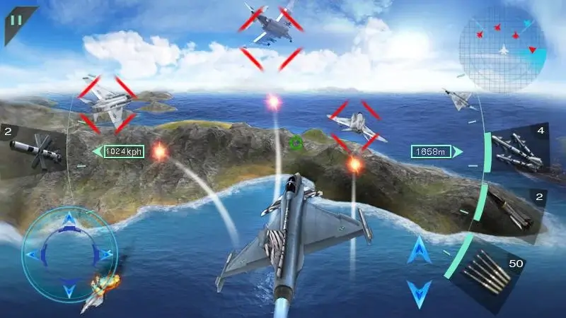 Screenshot Sky Fighters 3D APK v2.7