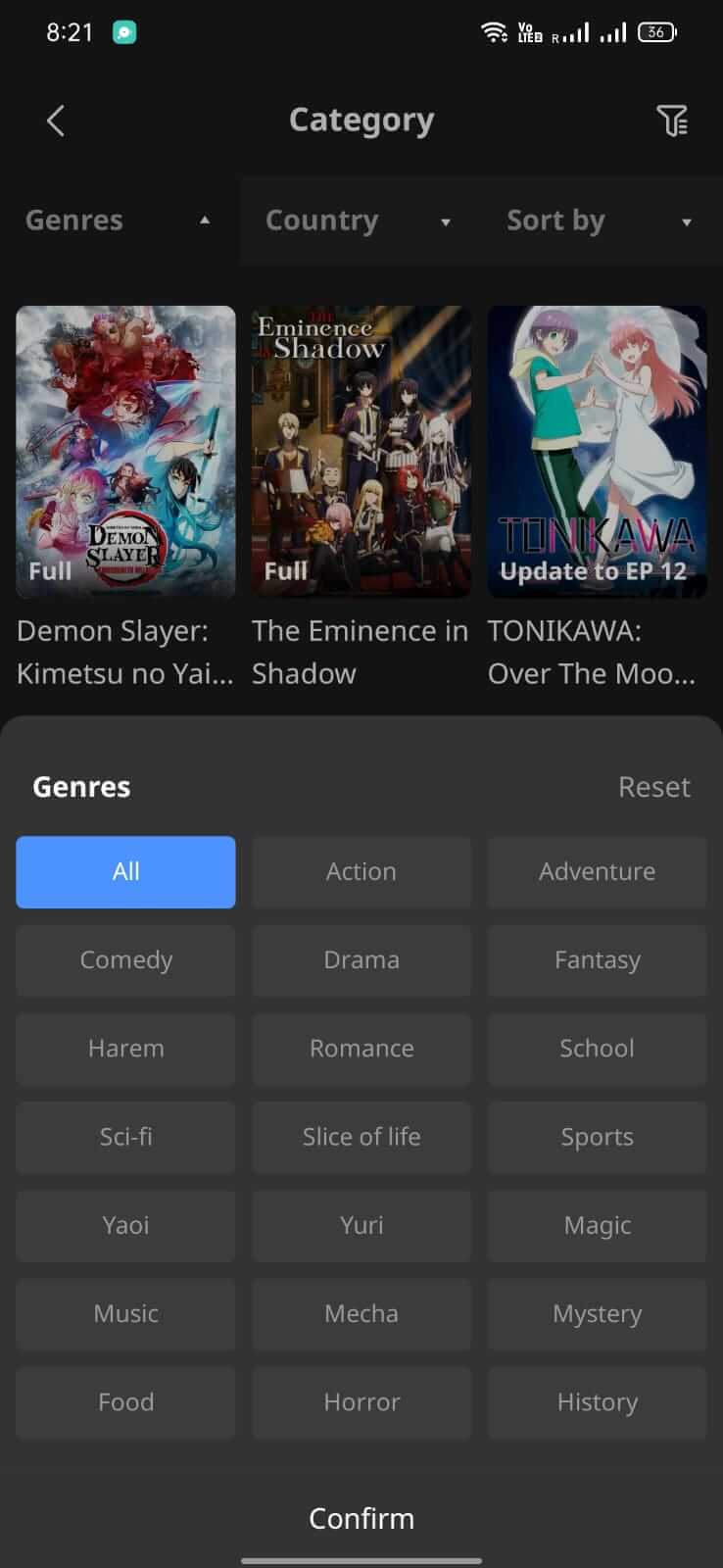 Screenshot Bstation APK (Anime Streaming)